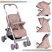 Дитяча прогулянкова коляска El Camino (M 3420-13 NOTA) Бежева, фото 2