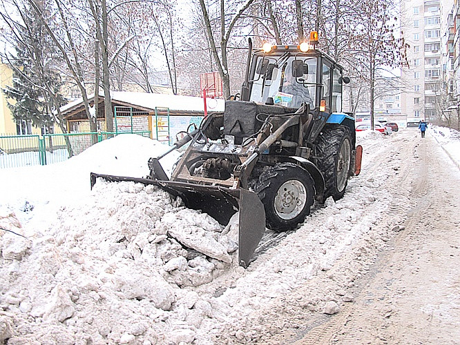 Аренда трактора для уборки снега