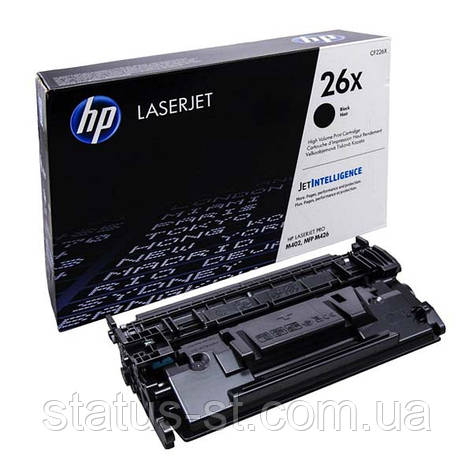 Заправка картриджа HP 26X (CF226X) до принтера LaserJet Pro M402n, M402dw, M402dne, M426fdn, M426dw, фото 1
