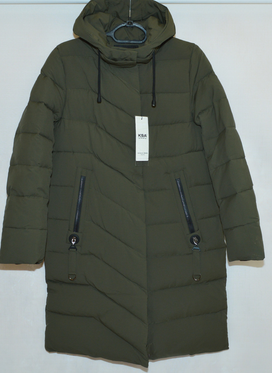 Куртка пальто жіноча зима KSA (48.50.52) 18263