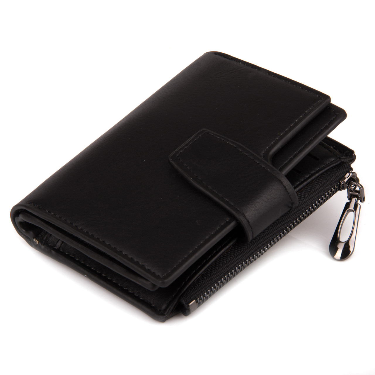 Стильний гаманець Lindo — Компактний і Функціональний (чорний)