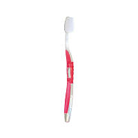 Зубная щетка "Массажер", Pierrot Cepillo dental Masajeador, ультрамягкая (ultra soft), красная. Ref.12