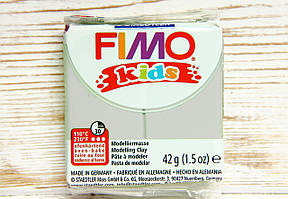 Фімо Кидс полімерна глина Fimo Kids №80, світлий сірий, Німеччина.