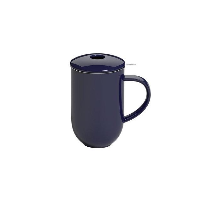 Висока чашка Loveramics Pro Tea Mug with Infuser & Lid Denim з ситечком і кришкою (450 мл)