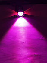 Трековий світлодіодний фітосвітильник SL-4003F 10W 12-24V DC (full spectrum led) чорний Код.59582, фото 6