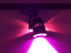 Трековий світлодіодний фітосвітильник SL-4003F 10W (full spectrum led) чорний Код.59094, фото 4
