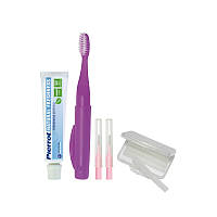 Набор дорожный ортодонтический, Pierrot Orhodontic dental kit, фиолетовый Ref.325