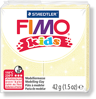 Фімо Кидс полімерна глина Fimo Kids №106, перловий жовтий, Німеччина.