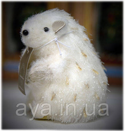 LV 107287 Новорічна прикраса Hedgehog White