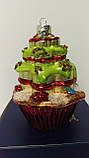 LV 167744 Новорічна прикраса Ornament cupcake, фото 2