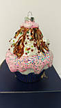 LV 167744 Новорічна прикраса Ornament cupcake, фото 3