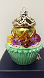 LV 167744 Новорічна прикраса Ornament cupcake, фото 4