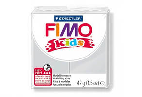 Фімо Кидс полімерна глина Fimo Kids №052, блискучий білий, Німеччина.