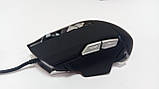 Ігрова миша дротова HAVIT HV-MS793 (3200 DPI) GAMING USB, black (c металевим підставою), фото 5