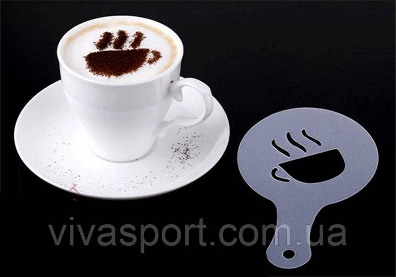 Трафареты для кофе 16 штук - фото 3 - id-p607061232