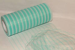 Фатин ширина 14,50 см Смужка Jade