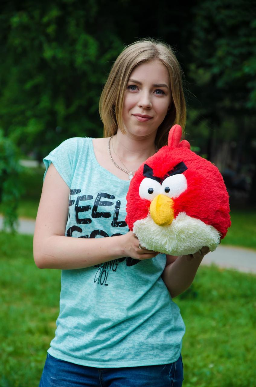 Angry birds Ред Птах червона 40 см