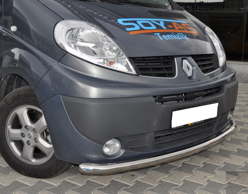 Кенгурник одинарний вус на Nissan Primastar (2001-2015) Нісан Примастар PRS, фото 1