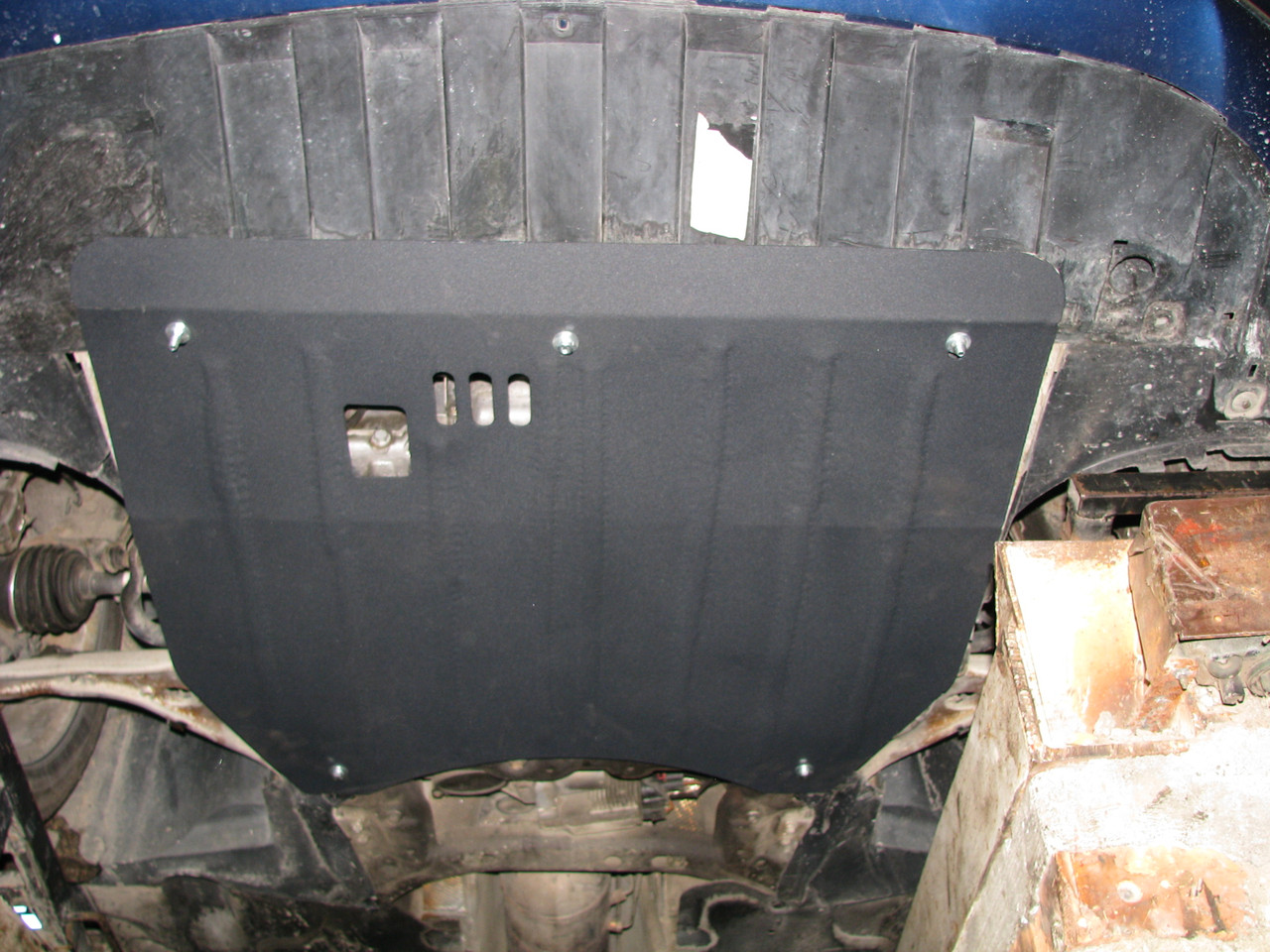 Захист двигуна та КПП Mercedes B-Class 180 (W246) (2011--) V - 1.8D; АКПП