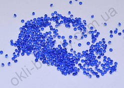 Хрустальна крихта піксі цирконій конусний синій (розмір #3) — 100 штук