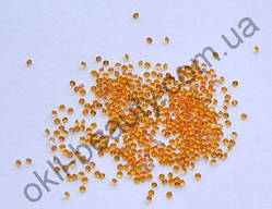 Кришталева крихта для дизайну нігтів 200 штук медова