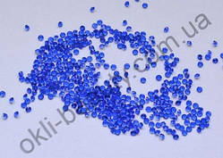 Кришталева крихта для дизайну нігтів 200 штук синя