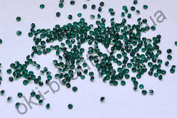 Кришталева крихта для дизайну нігтів 200 штук зелена