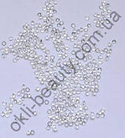 Кришталева крихта для дизайну нігтів 200 штук прозора