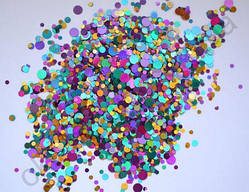 Конфетті для дизайну нігтів №8