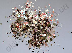 Конфетті для дизайну нігтів №13