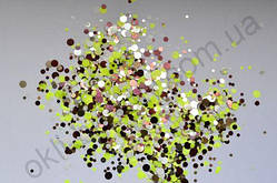 Конфетті для дизайну нігтів №11