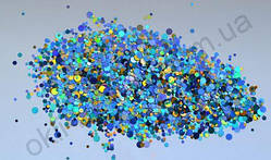 Конфетті для дизайну нігтів №19