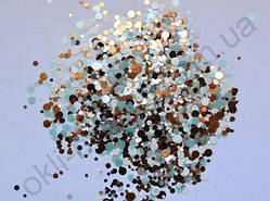 Конфетті для дизайну нігтів №22