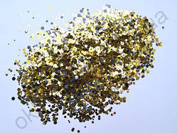 Конфетті для дизайну нігтів №24