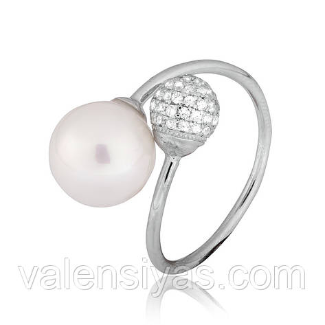 Срібне кільце "Chanel" К2ФЖ/808, фото 1