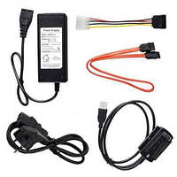 Перехідник USB SATA IDE 2.5/3.5 c блоком живлення