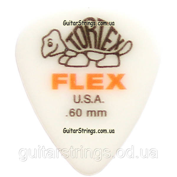 Медиатор Dunlop 428R.60 Tortex Flex Standard 0.60 mm - фото 1 - id-p607380713