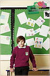 Светр дитячий реглан Classic raglan sweat kids Fruit of the Loom, фото 5
