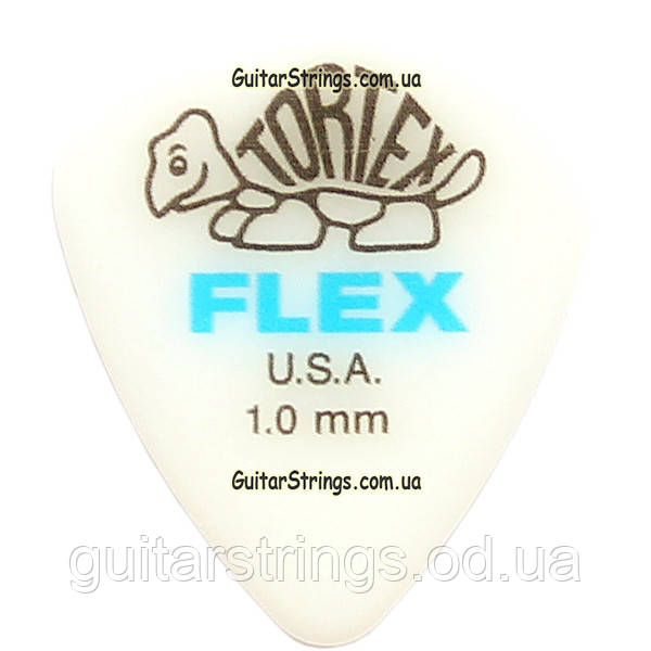 Медіатор Dunlop 428R1.0 Tortex Flex Standard 1.00 mm, фото 1