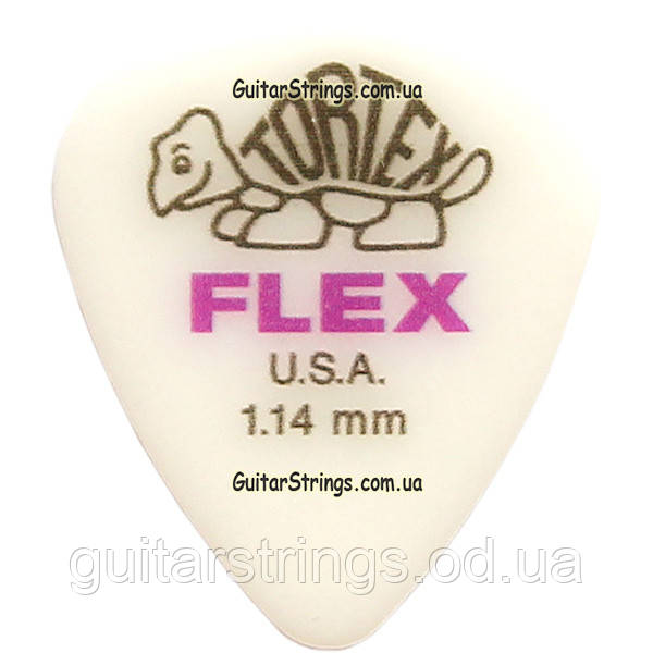 Медиатор Dunlop 428R1.14 Tortex Flex Standard 1.14 mm - фото 1 - id-p607380717