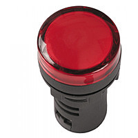 Лампа AD16DS LED-матриця d16мм червоний 24В AC/DC IEK