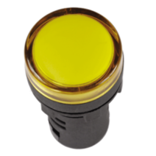 Лампа AD16DS LED-матиця d16м жовтий 36В AC/DC IEK