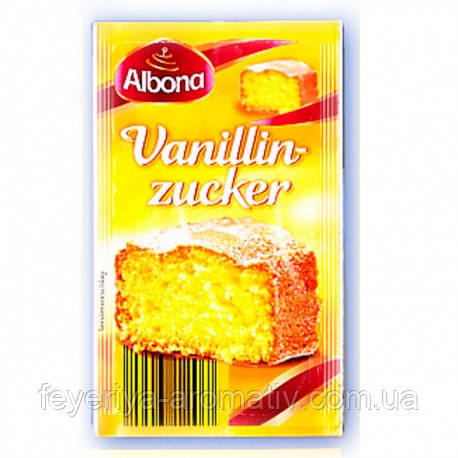 Ванільний цукор Albona Vanillin-zucker 8г х 15 шт. (Польща)