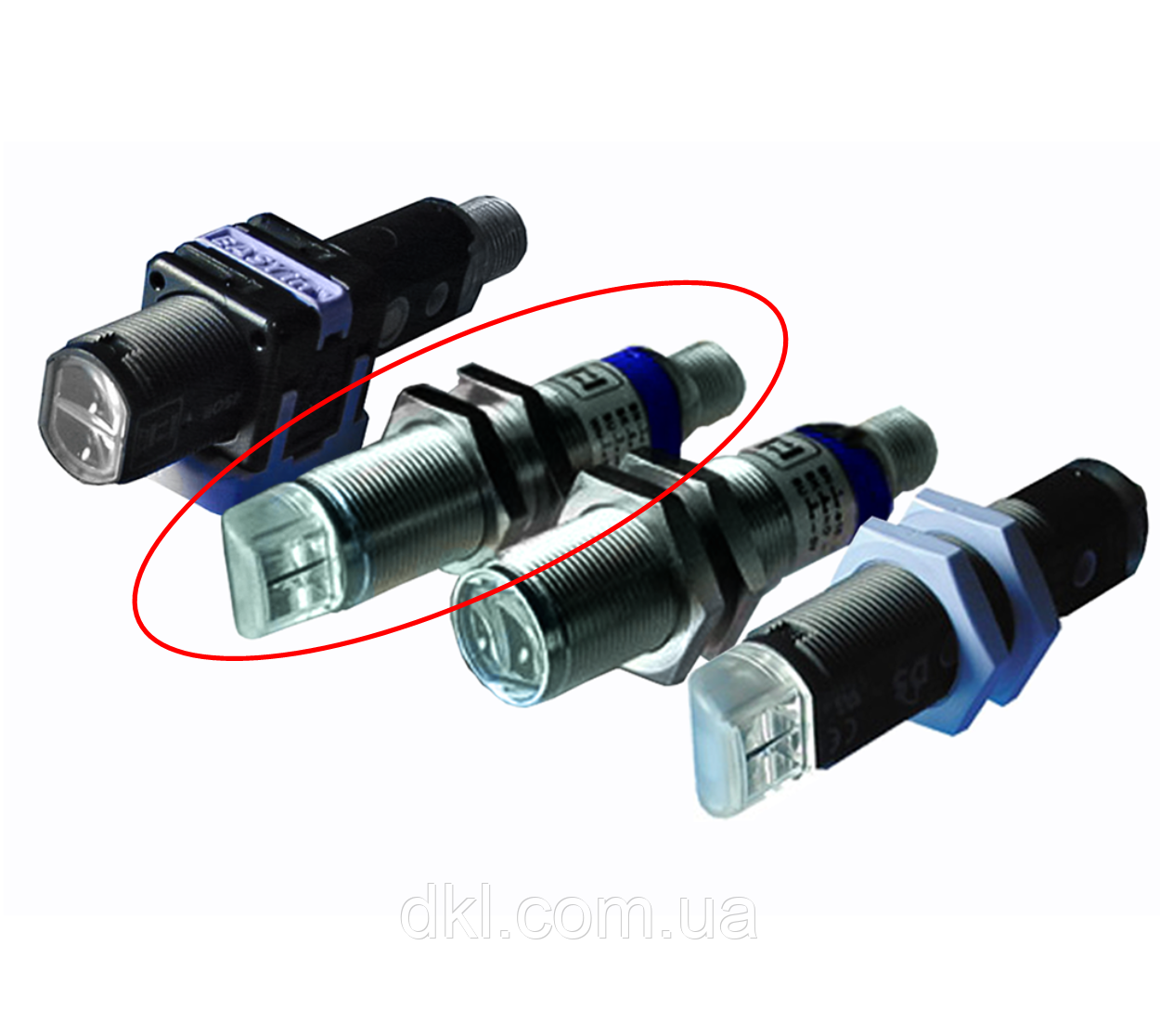 Датчик фотоелектричний Datalogic (Datasensor) серії S51 NPN, Роз'єм М12 (M12 Connector), Нікельована латунь, Радіальна (Nickel Plated Brass, Radial), S51-MR-5-C01-NK, Дифузний середньої відстані (Medium diffuse proximity)