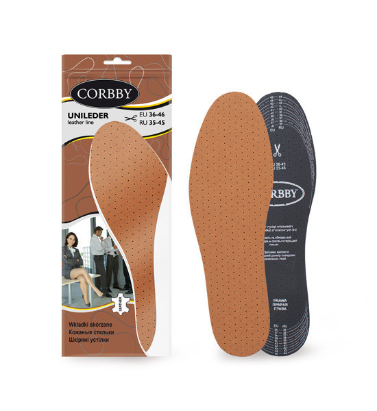 Гігієнічні устілки для взуття UNILEDER Corbby