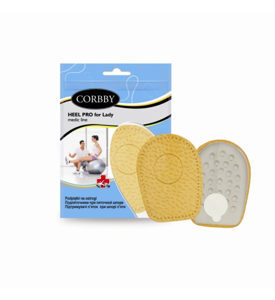 Подпяточники жіночі для взуття HEEL PRO Corbby