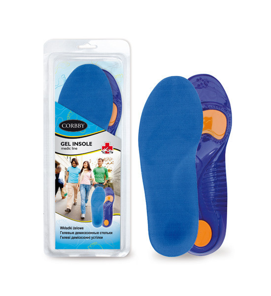 Гелеві демісезонні устілки –GEL INSOLE