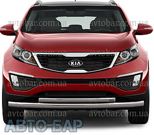Кенгурник подвійний вус на Kia Sportage (c 2010--) Кіа Спортедж