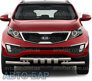 Кенгурник на Kia Sportage (c 2010-) Кіа Спортедж