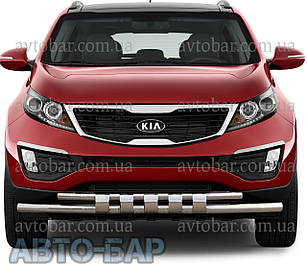Кенгурник на Kia Sportage (c 2010-) Кіа Спортедж